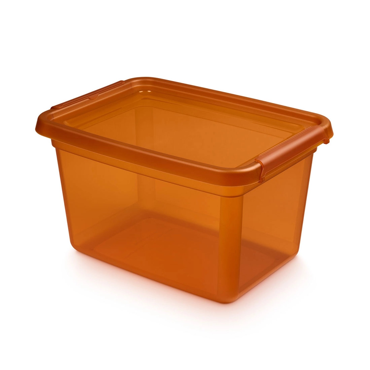 Pojemnik BaseStore Color 15 l bursztynowy