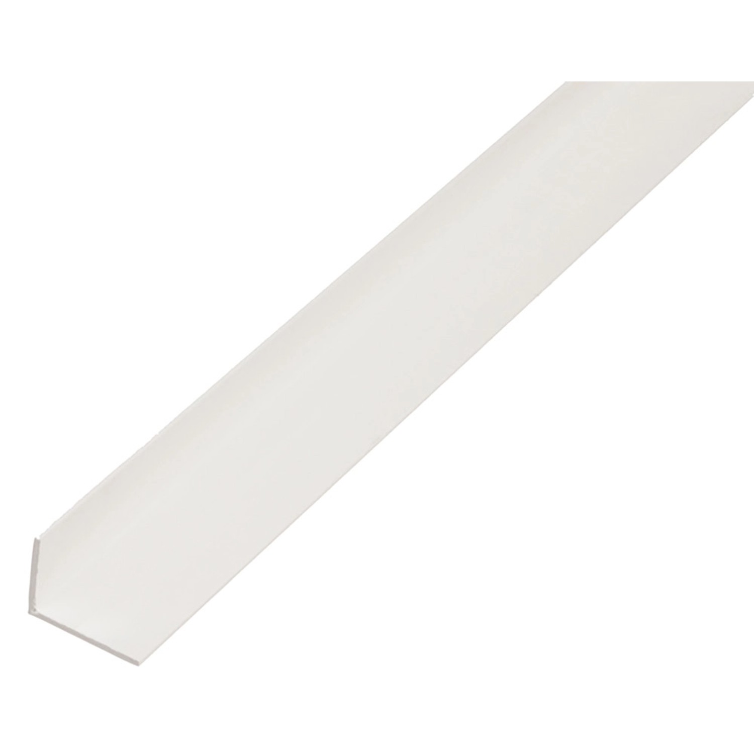 GAH Alberts Profil kątowy PCV biały 10x20mm 1m
