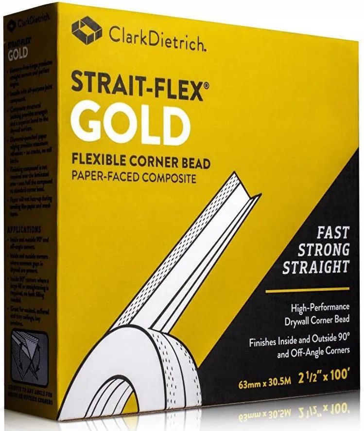 STRAIT-FLEX GOLD 30MB TRWAŁA TAŚMA DO ROGÓW WEWEWNĘTRZYNYCH I ZEWNĘTRZNYCH