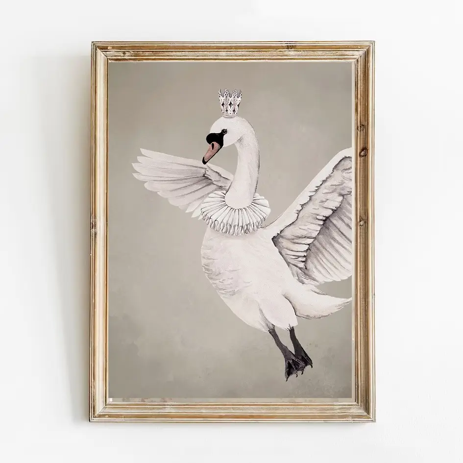 Plakat Flying Swan - Sam plakat A3