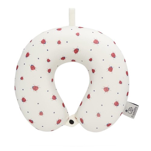 Poduszka podróżna rogal Travel Ladybug dla dzieci AG