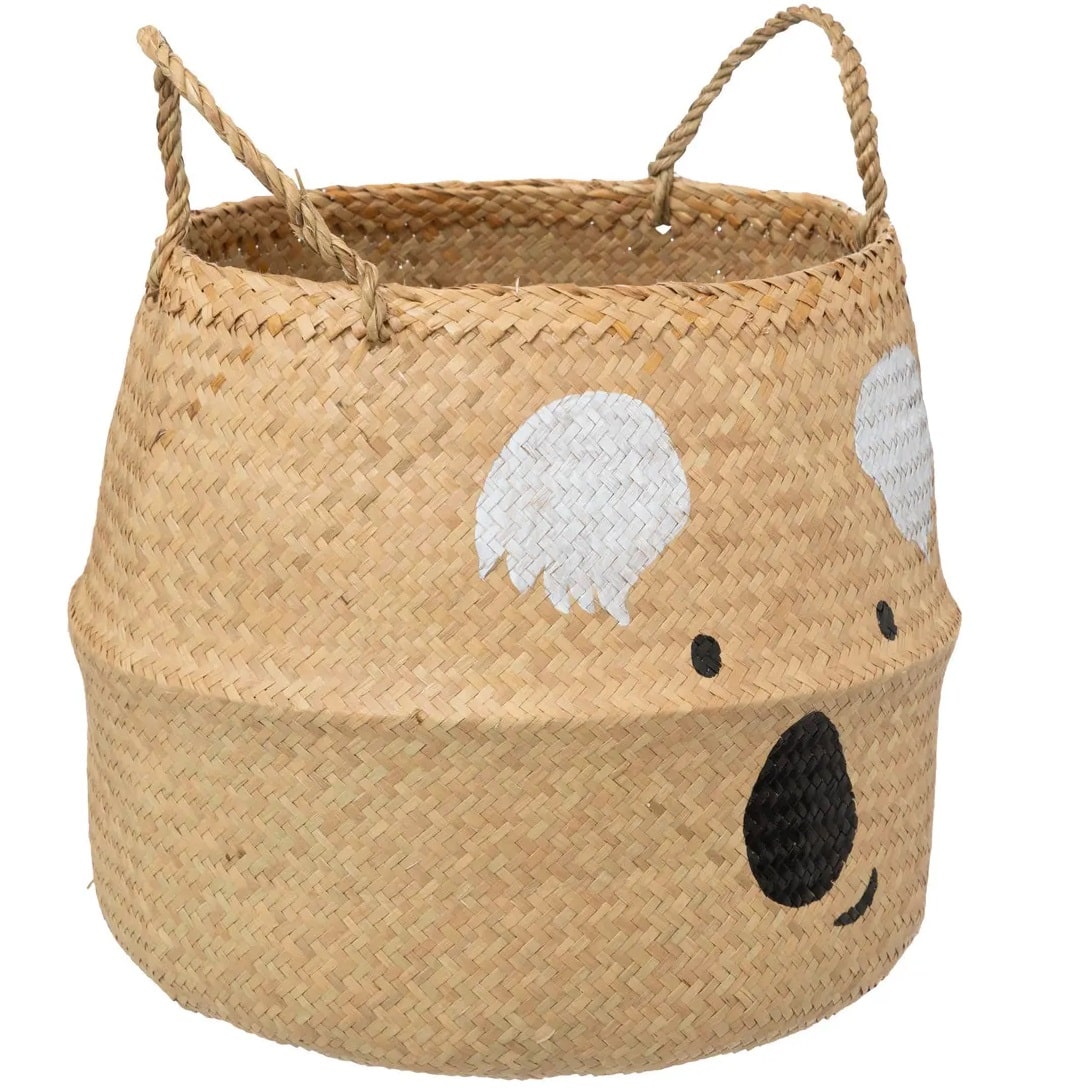 Kosz dziecięcy koala "Pipo" beżowy 35cm DB