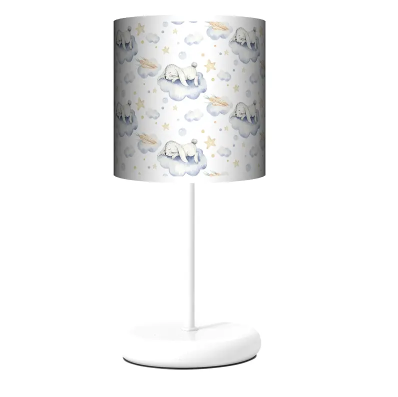 Lampa stojąca EKO Śpiący Zajączek - kolor podstawy do wyboru FL