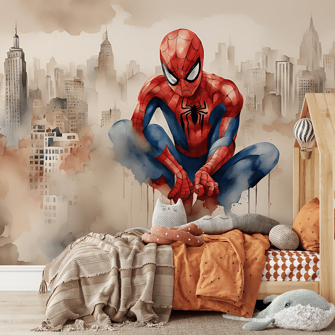 Fototapeta dla dzieci Spiderman 100cm WYPRZEDAŻ