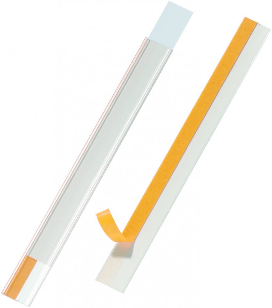 2x Listwa samoprzylepna Durable Scanfix, 20x200mm, 50 sztuk, transparentny