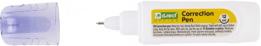 Korektor w piórze D.Rect, 12ml