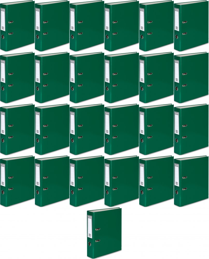 25x Segregator A4 VauPe FCK, 50mm, zielony