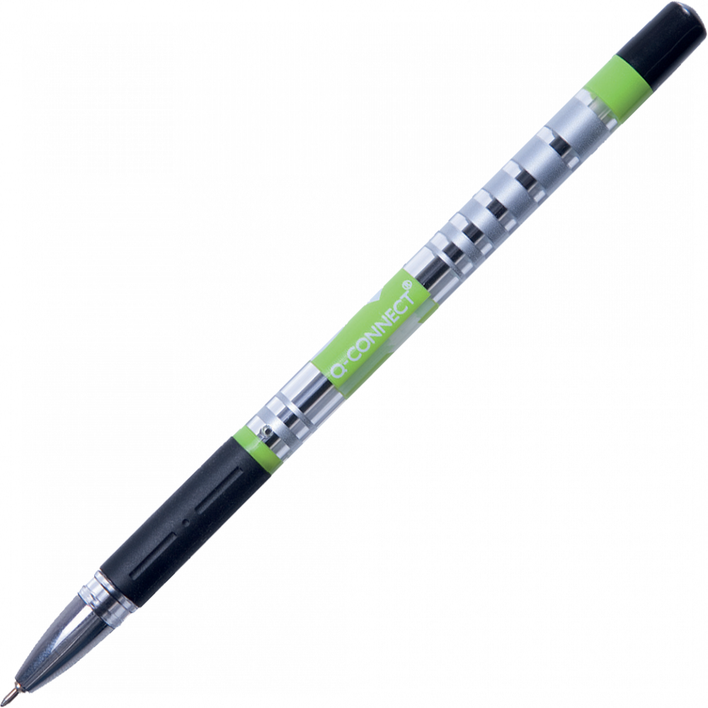 Długopis żelowo-fluidowy Q-Connect, 0.5mm, czarny