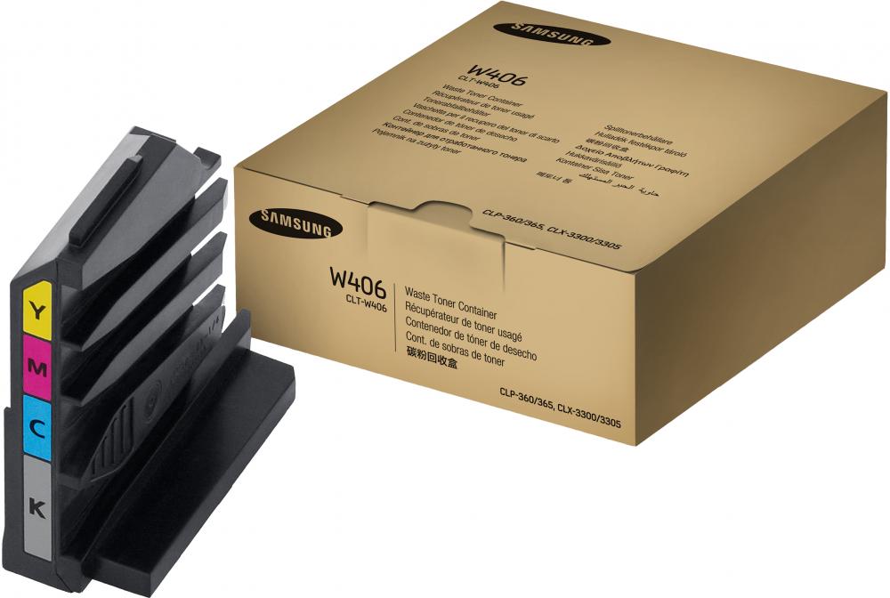 Pojemnik na zużyty toner Samsung (CLT-W406/SEE), 7000 stron czarny/1750 stron kolorowy