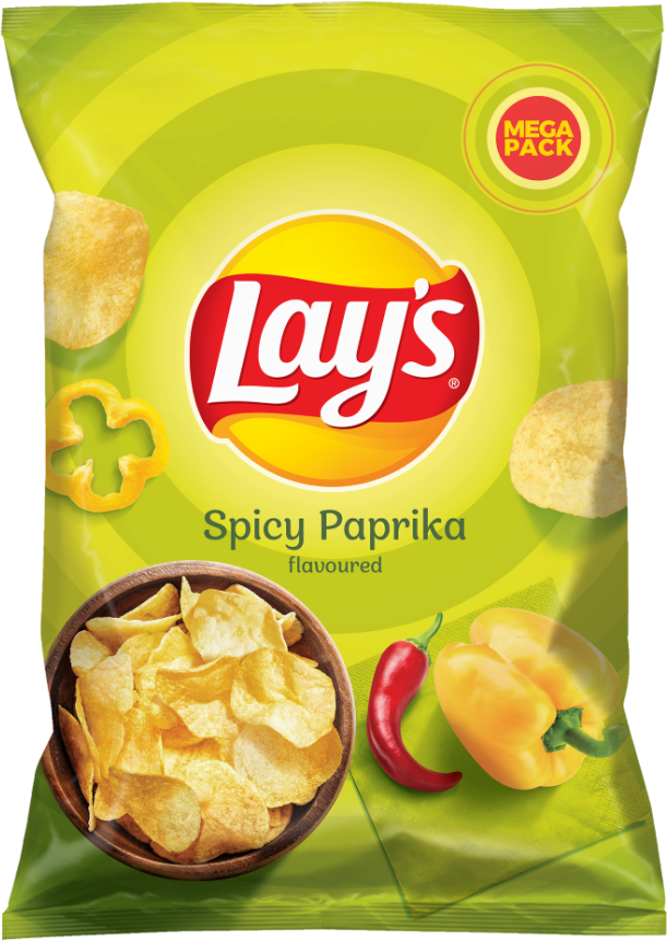 Chipsy Lay's Spicy Paprika, pikantna papryka, 200g