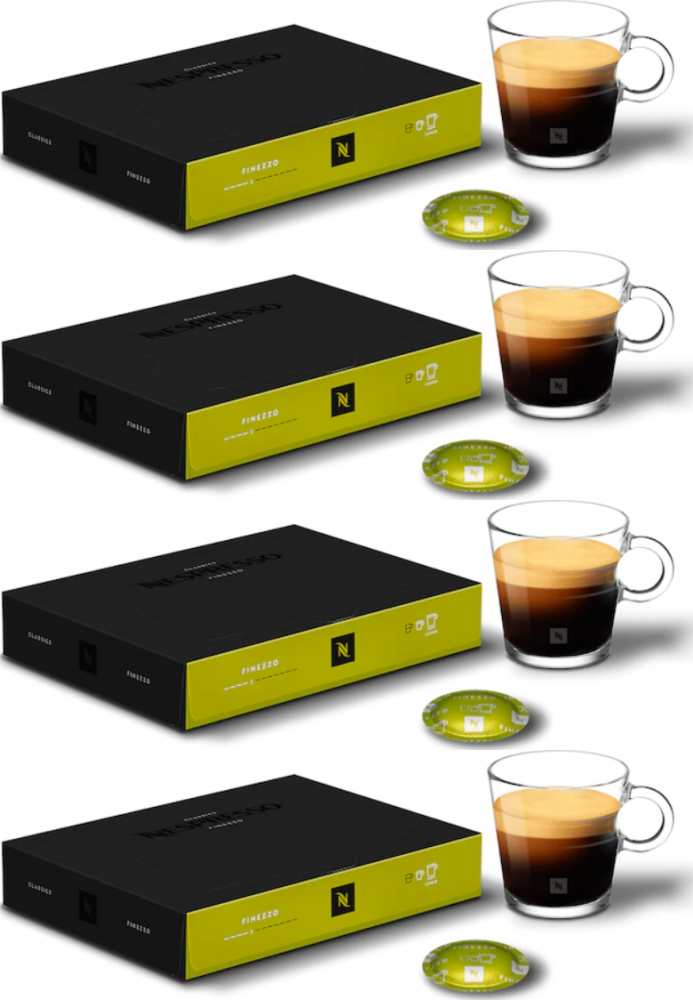 4x Kapsułki do ekspresu Nespresso Business Finezzo, 50 sztuk