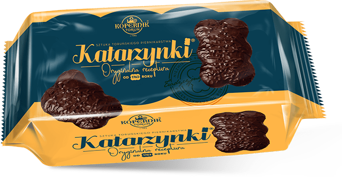 Pierniki Kopernik Katarzynki, korzenny w czekoladzie, 56g