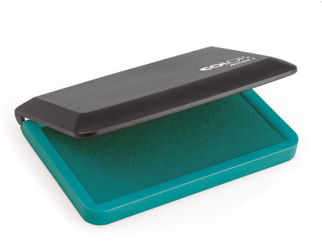 Poduszka do stempli ręcznych Colop Micro-2, 70x110 mm, zielony