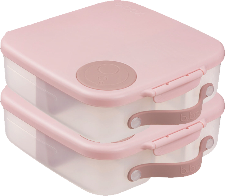 2x Lunchbox B.Box, z wkładem chłodzącym, 2l, Blush Crush