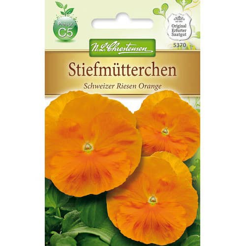 1 pac, Panseluțe Swiss Giant Orange - Semințe: Mod de ambalare: 1 pac