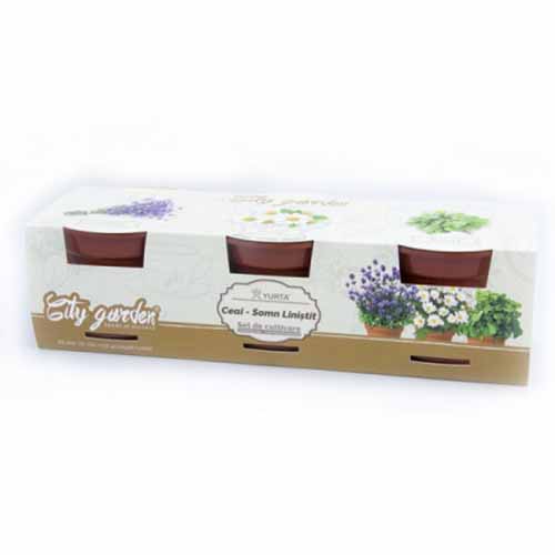 1 pac, Set de cultivare - Ceai somn liniștit - Semințe: Mod de ambalare: 1 pac