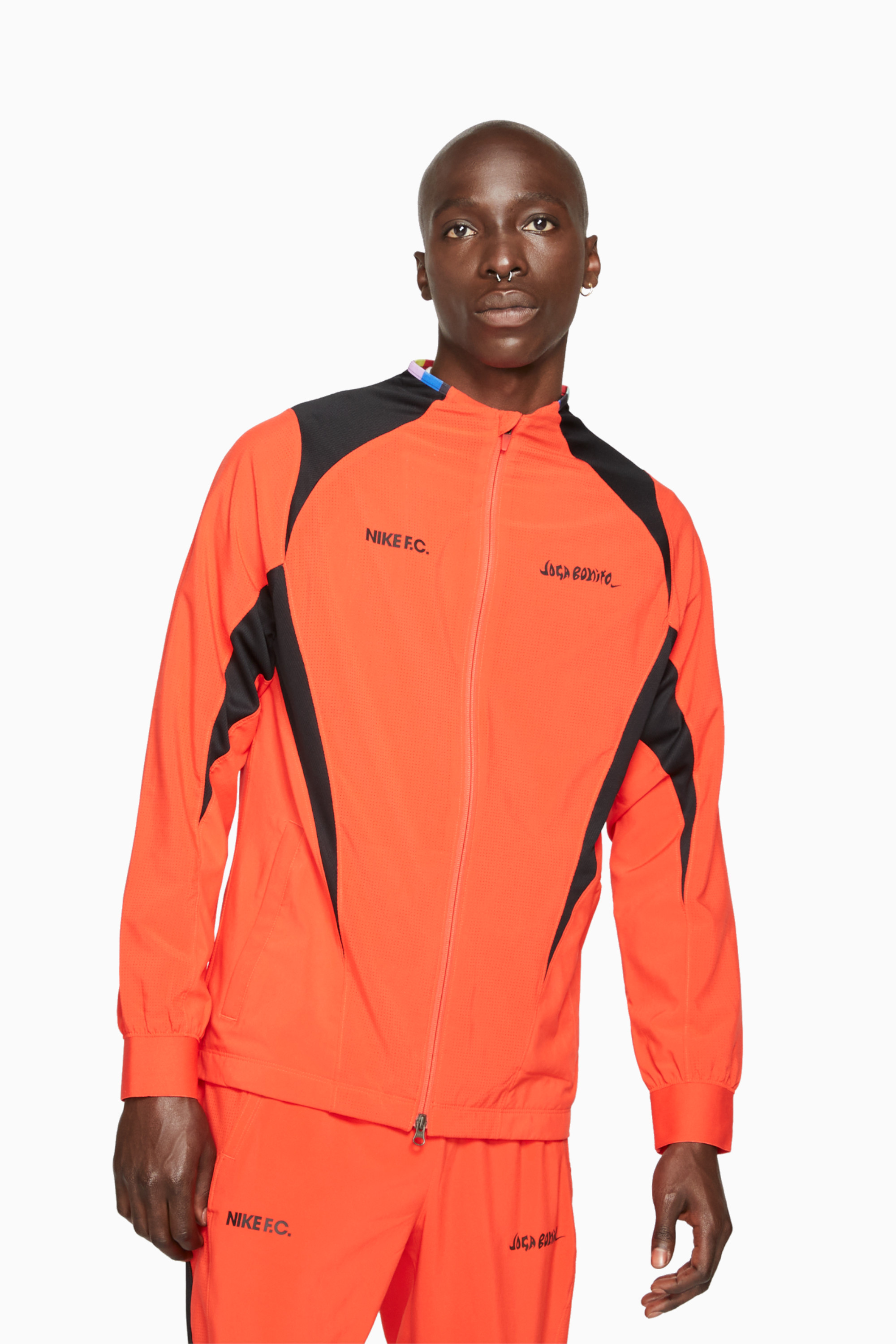 Kurtka Nike F.C. Woven - Pomarańczowy