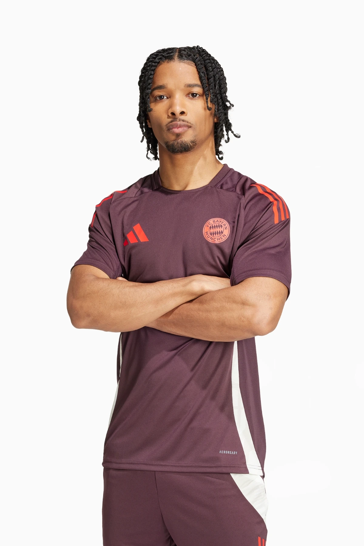 Koszulka adidas FC Bayern 24/25 Training - Bordowy