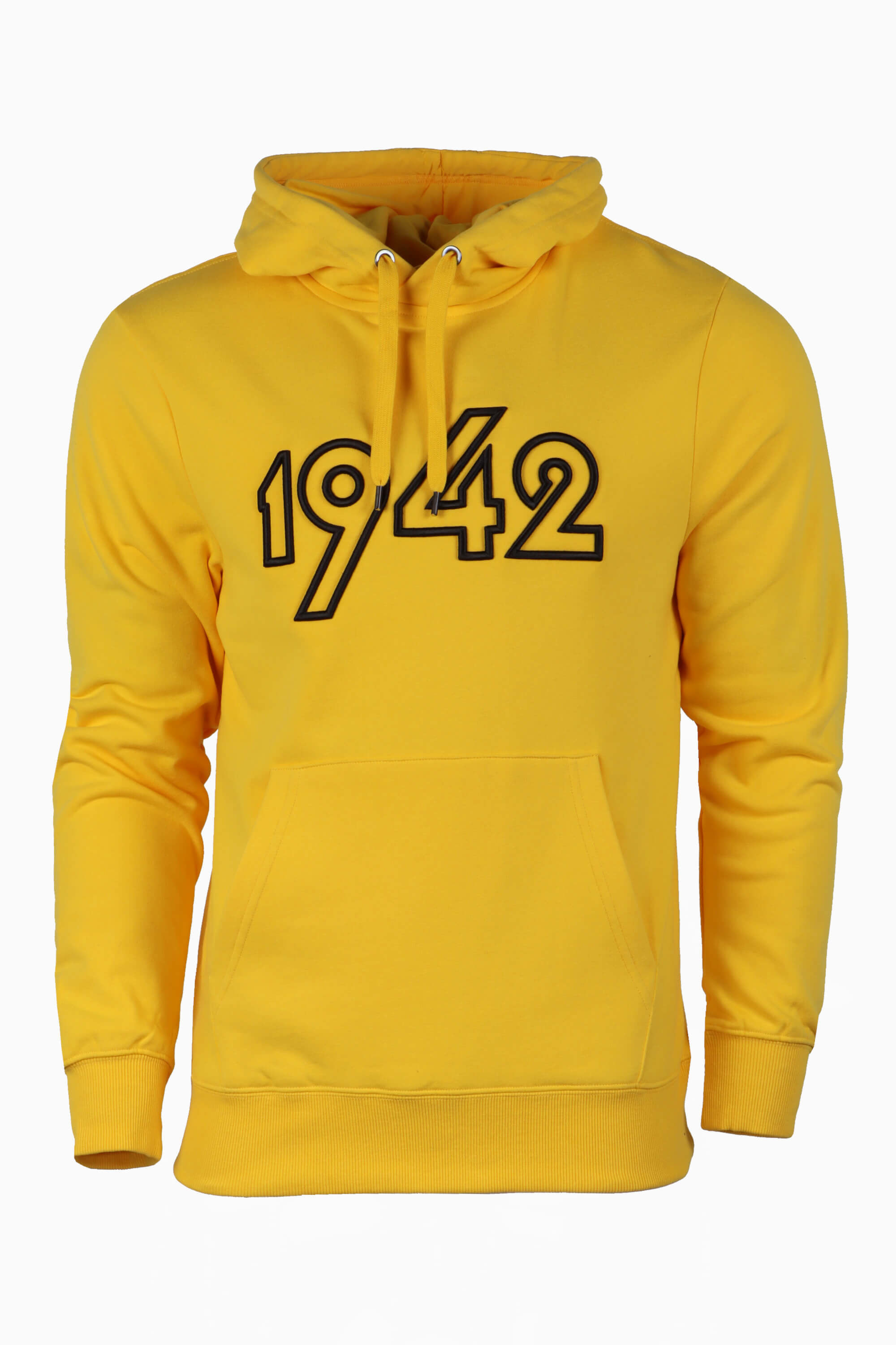 Bluza z kapturem KS Wieczysta Kraków 22/23 - Żółty