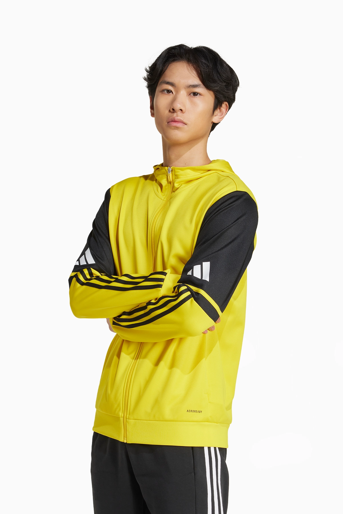 Bluza z kapturem adidas Squadra 25 Hoody - Żółty
