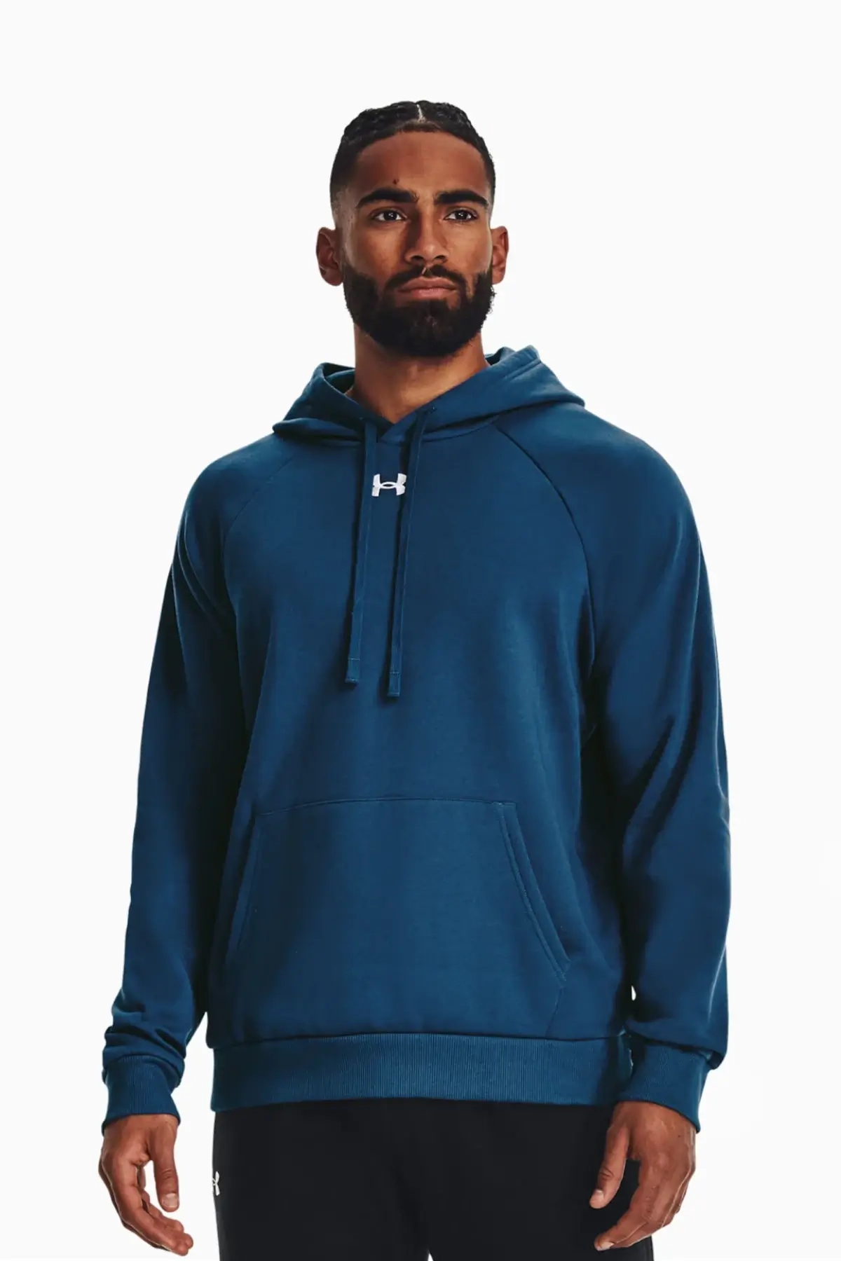 Bluza z kapturem Under Armour Rival Fleece - Niebieski