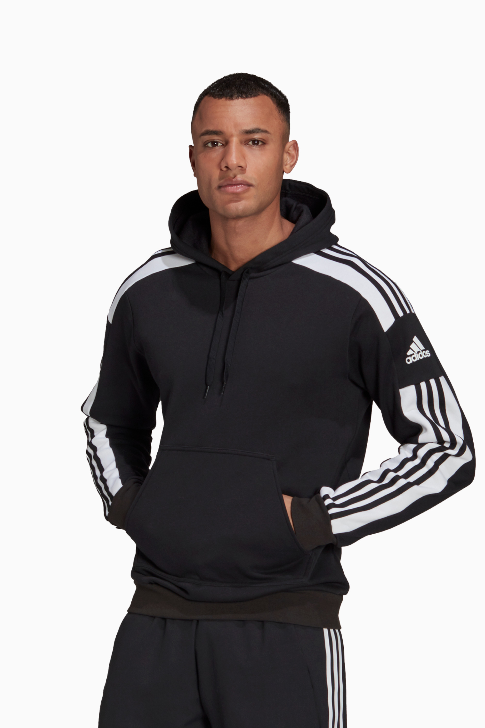 Bluza z kapturem adidas Squadra 21 Sweat - Czarny