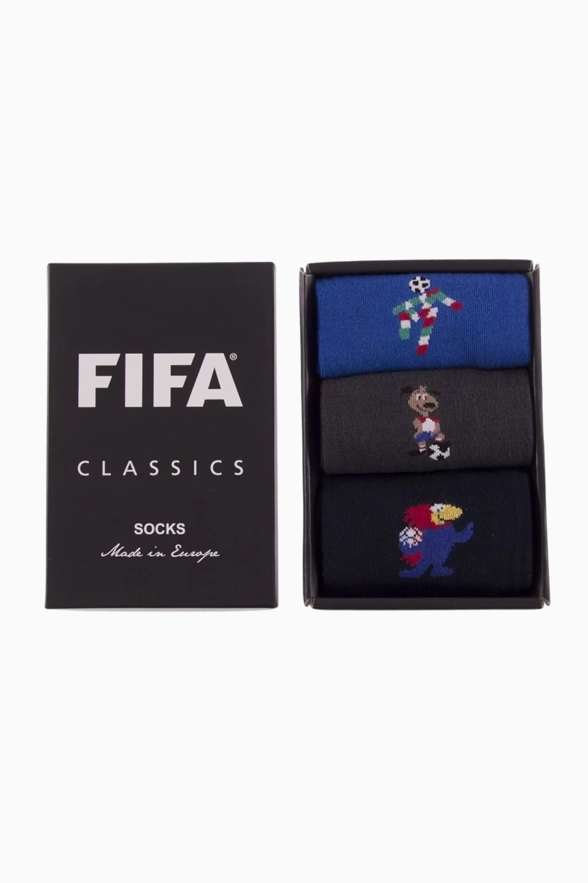 Skarpety Retro COPA 1990 - 1994 - 1998 World Cup Box - Multikolor