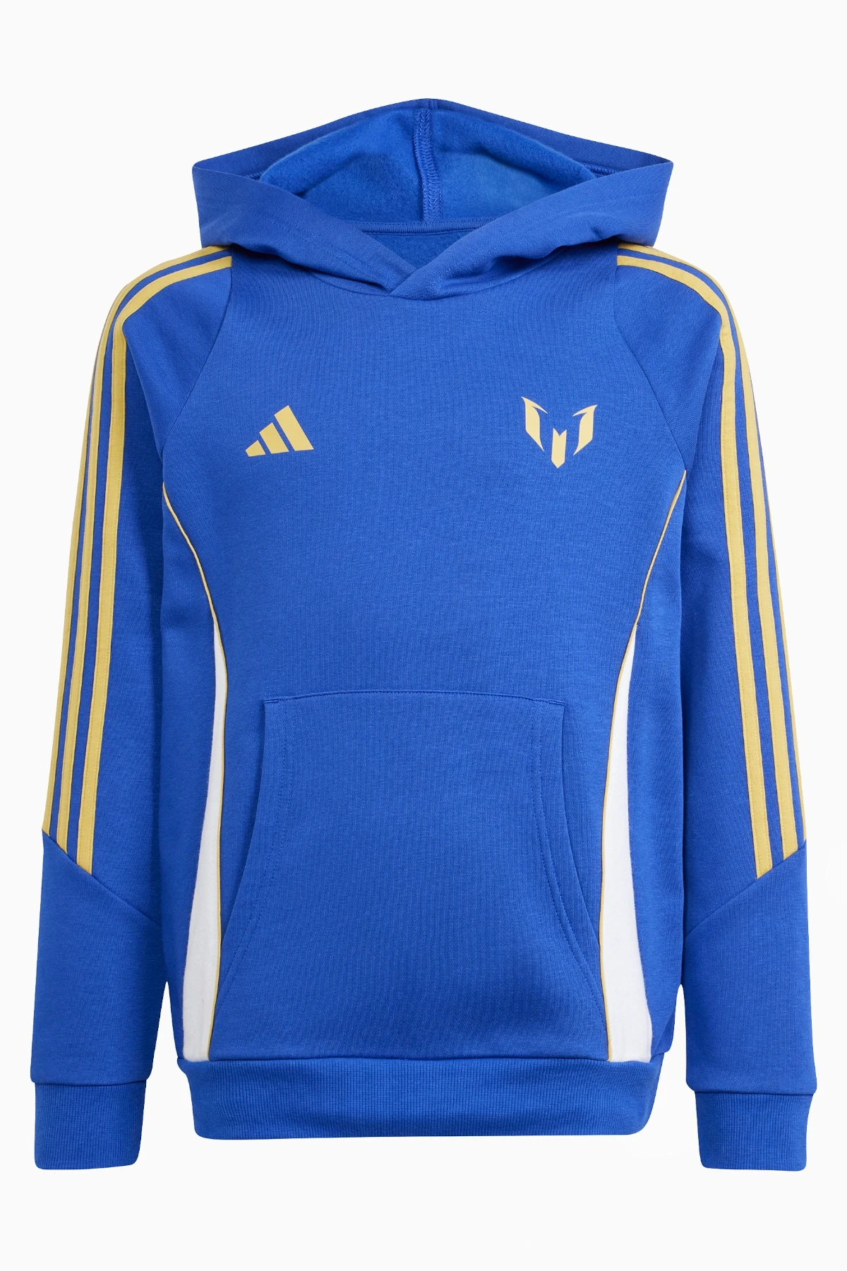 Bluza z kapturem adidas Pitch 2 Street Messi Junior - Niebieski