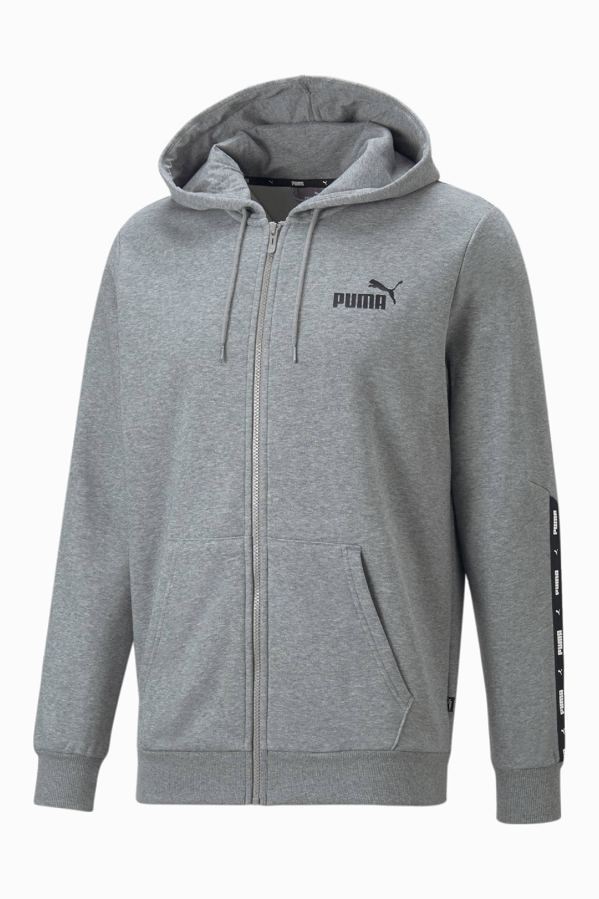 Bluza z kapturem Puma Essentials+ Tape - Szary