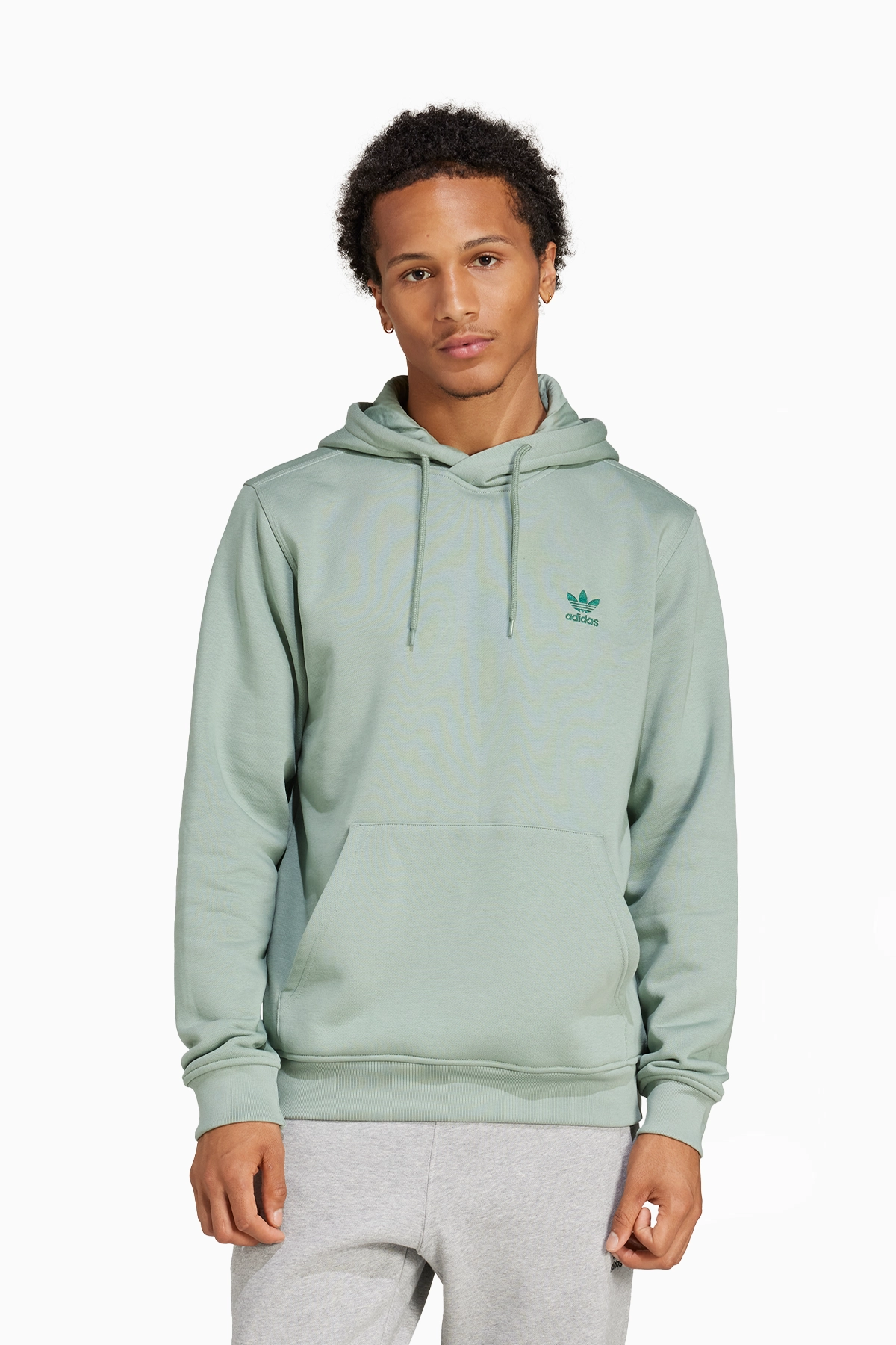 Bluza z kapturem adidas Trefoil Essentials - Zielony