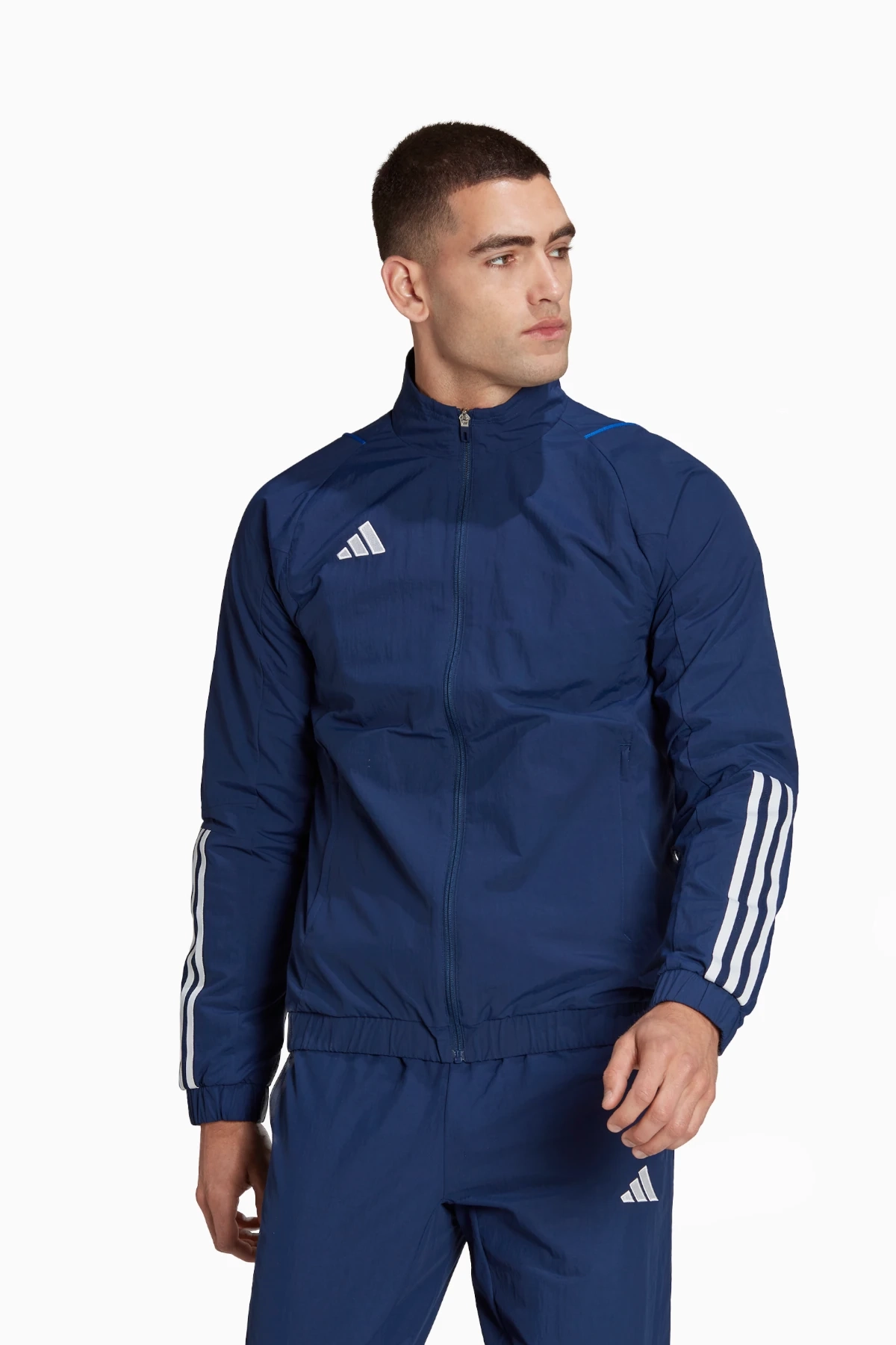 Bluza adidas Tiro 23 Competition Presentation - Granatowy
