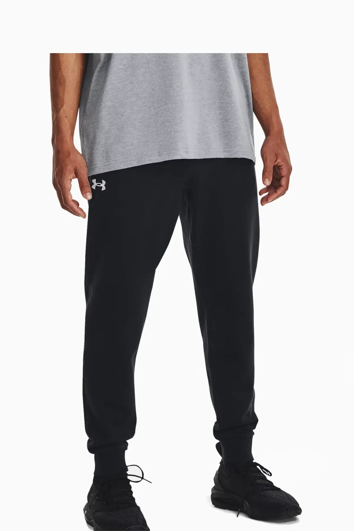 Spodnie Under Armour Rival Fleece Jogger - Czarny