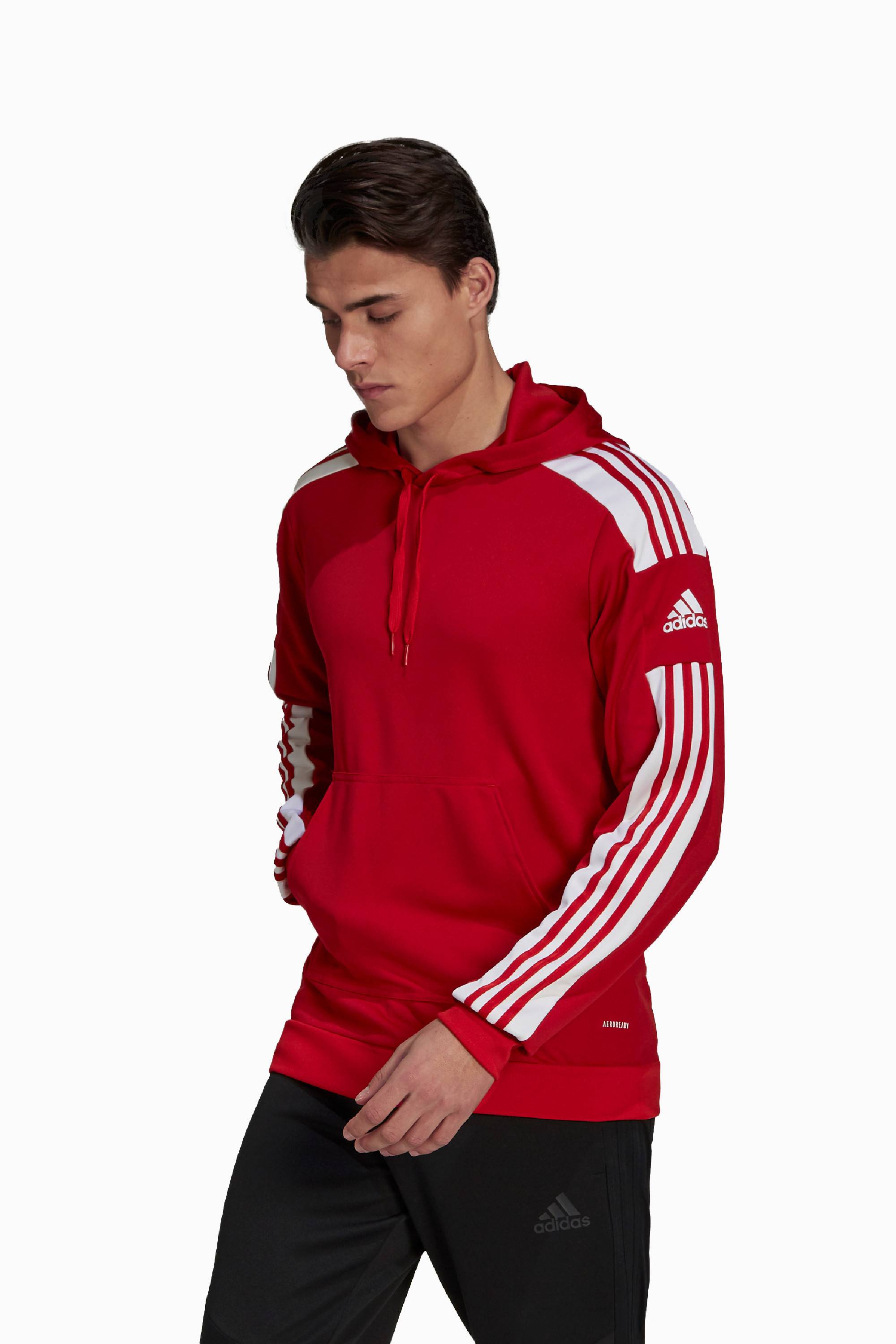 Bluza z kapturem adidas Squadra 21 - Czerwony