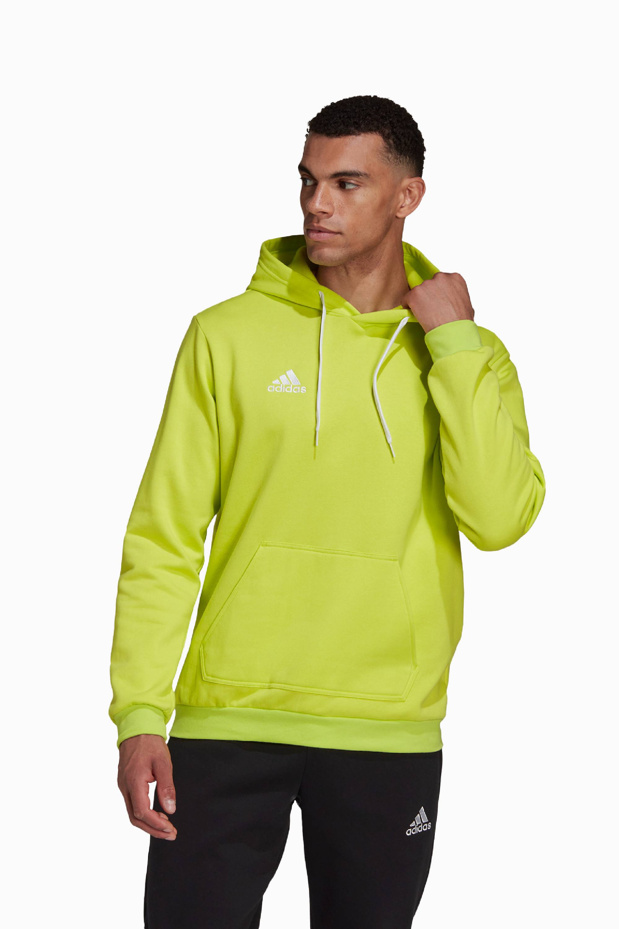 Bluza z kapturem adidas Entrada 22 Sweat - Żółty