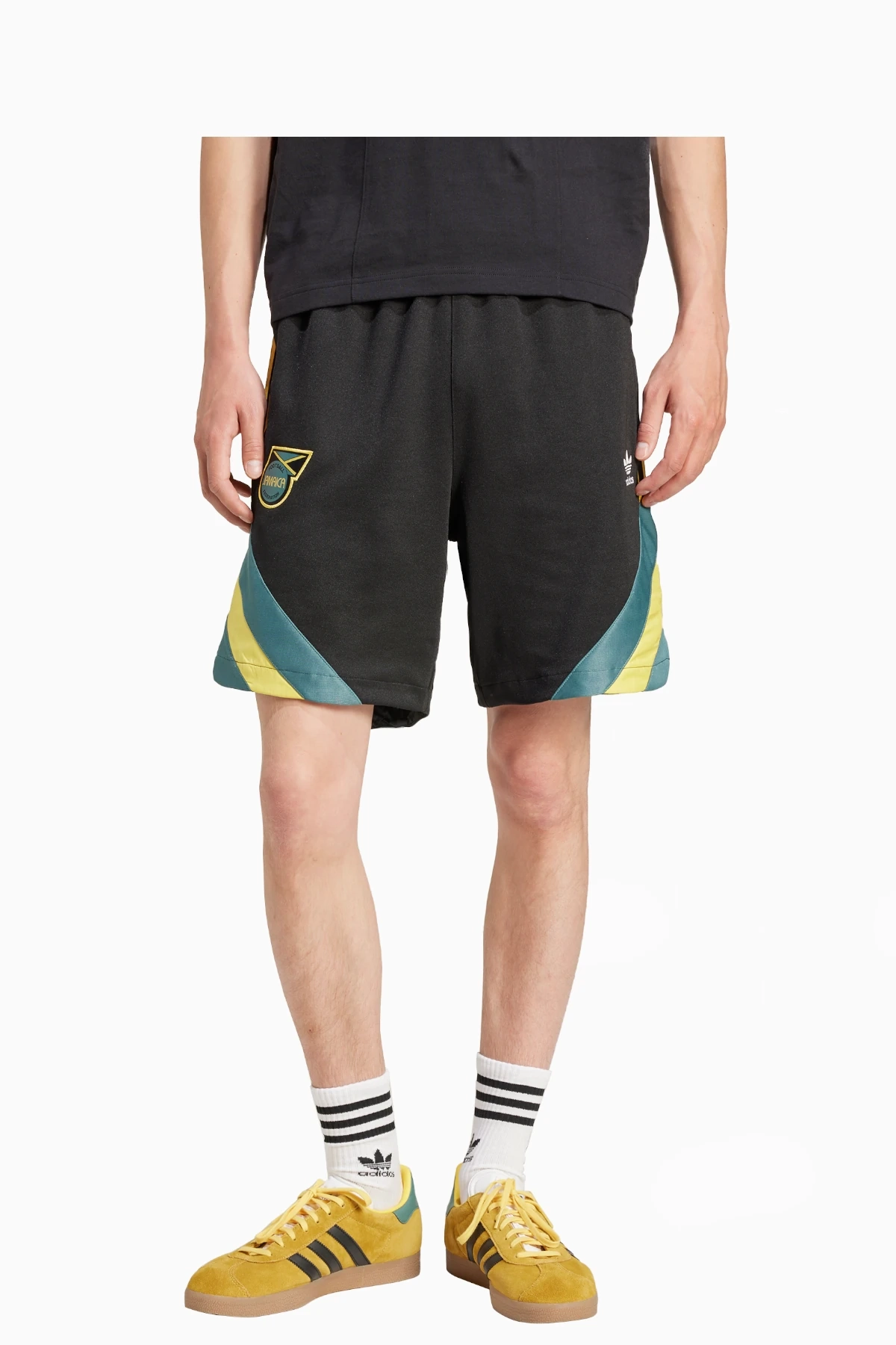 Spodenki Reprezentacji Jamajki adidas 2024 Originals - Czarny