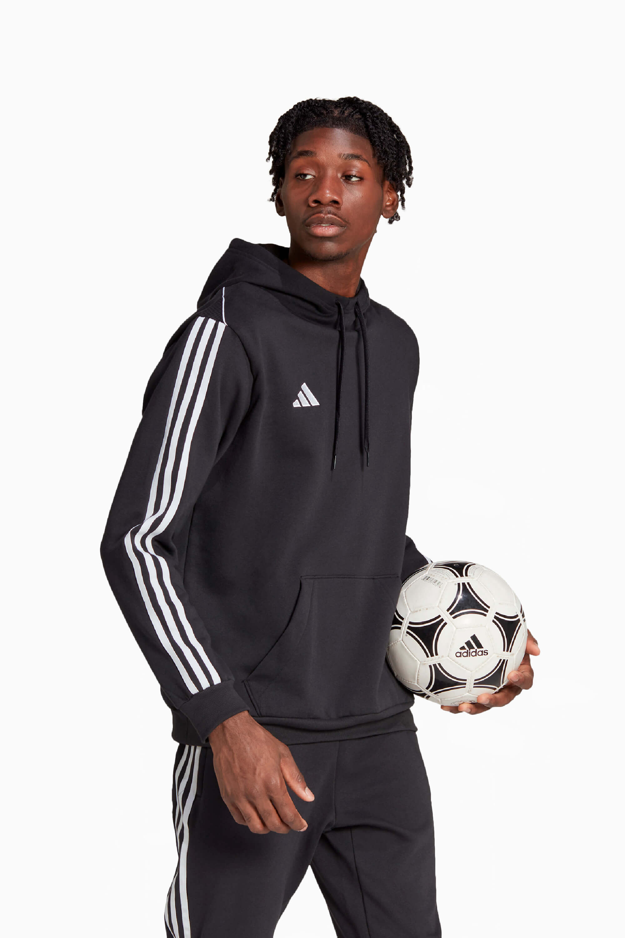 Bluza z kapturem adidas Tiro 23 League Sweat - Czarny