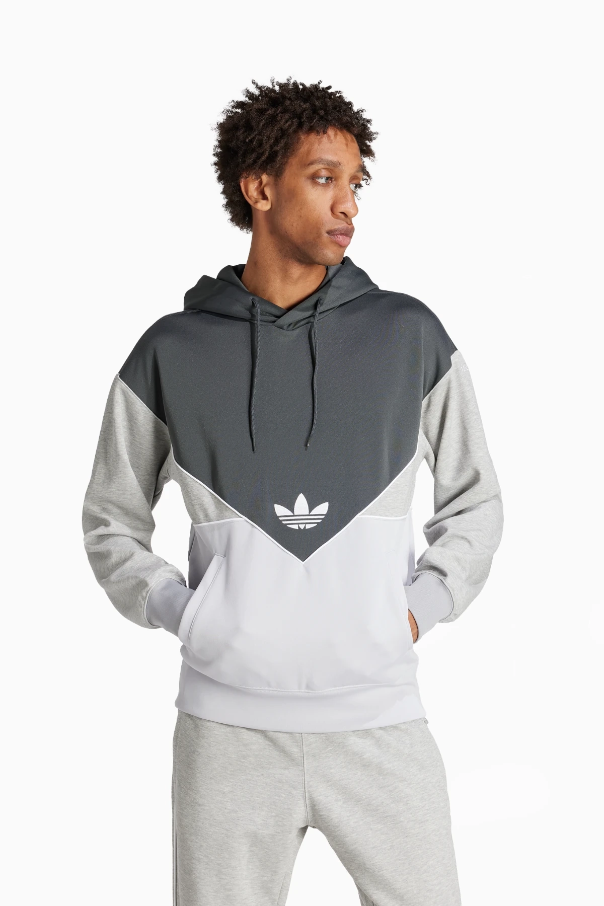 Bluza z kapturem adidas Adicolor Cutline - Multikolor