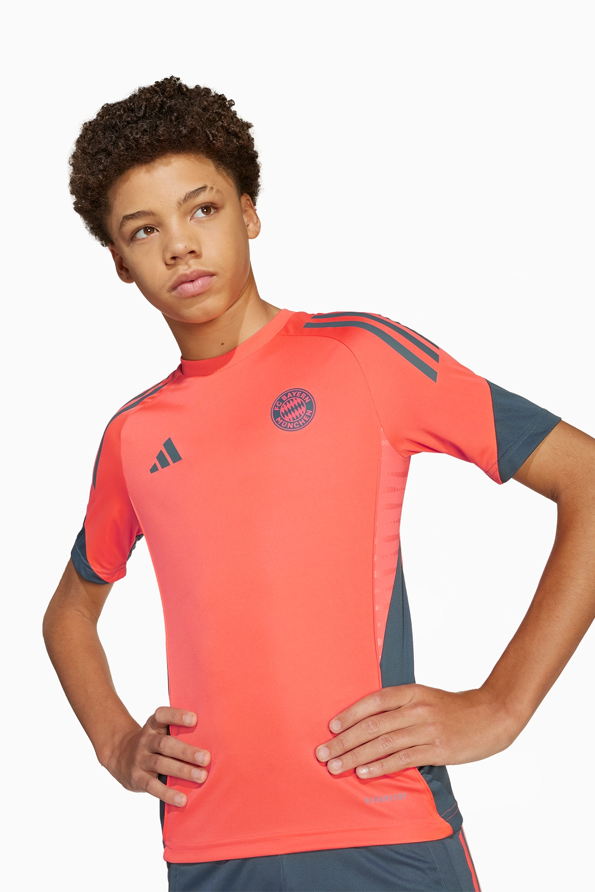 Koszulka adidas FC Bayern 25/26 Training Junior - Pomarańczowy