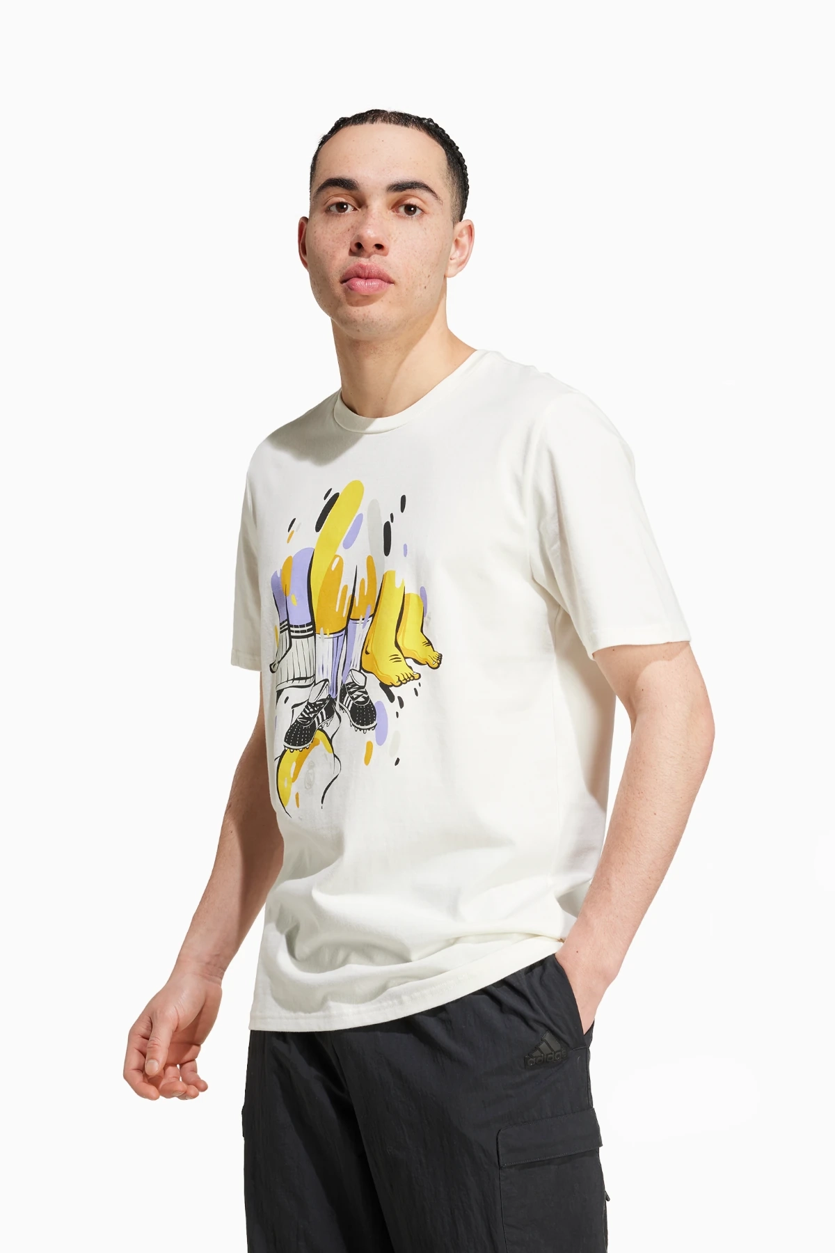 Koszulka adidas Real Madryt 24/25 Seasonal Graphic Tee - Biały