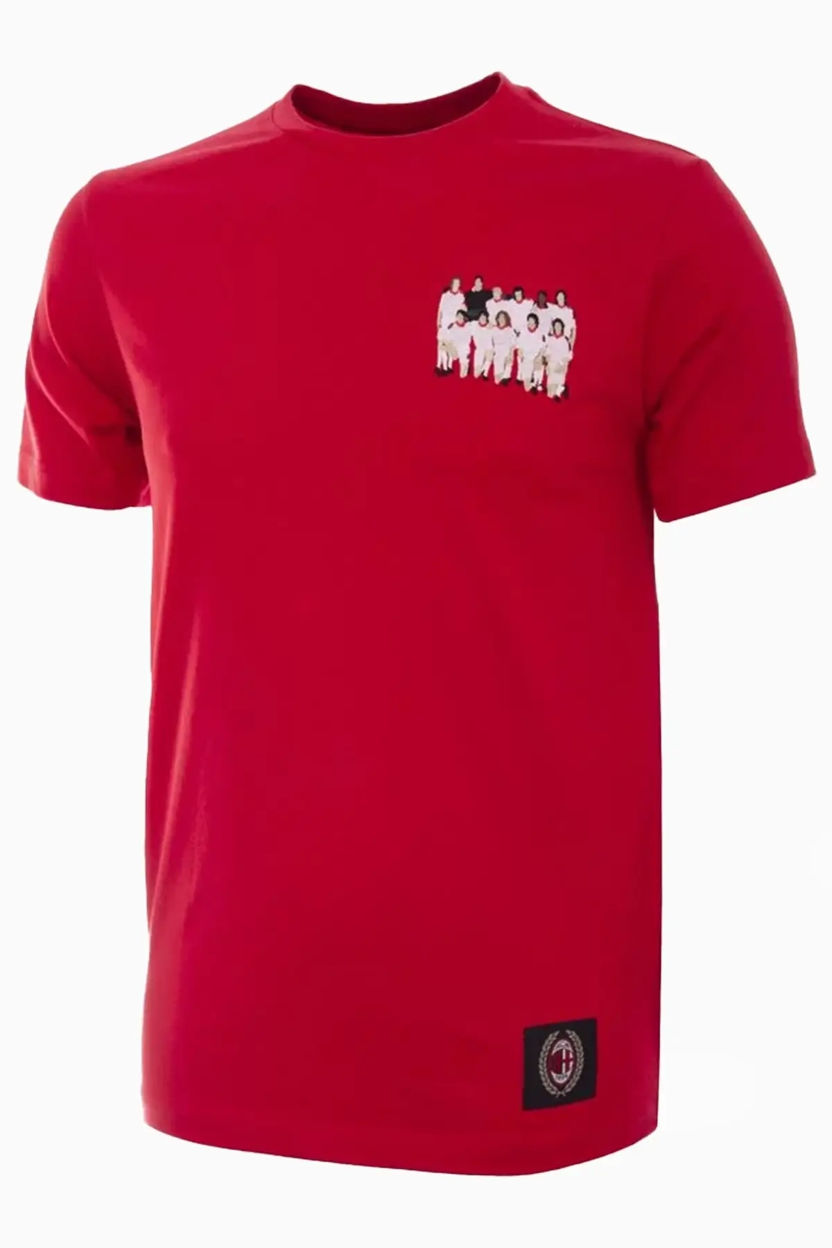 Koszulka Retro COPA AC Milan CL 2003 Team Embroidery - Czerwony