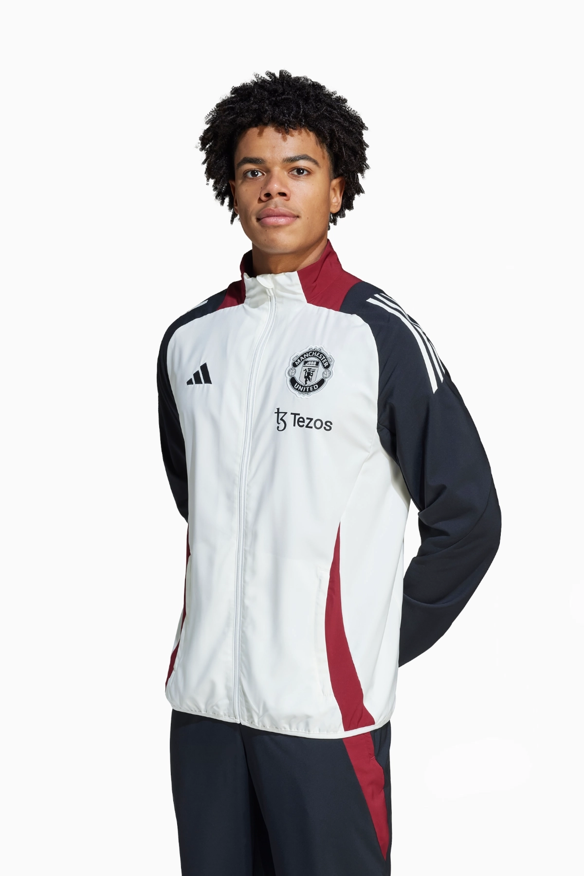 Bluza adidas Manchester United 24/25 Presentation - Biały