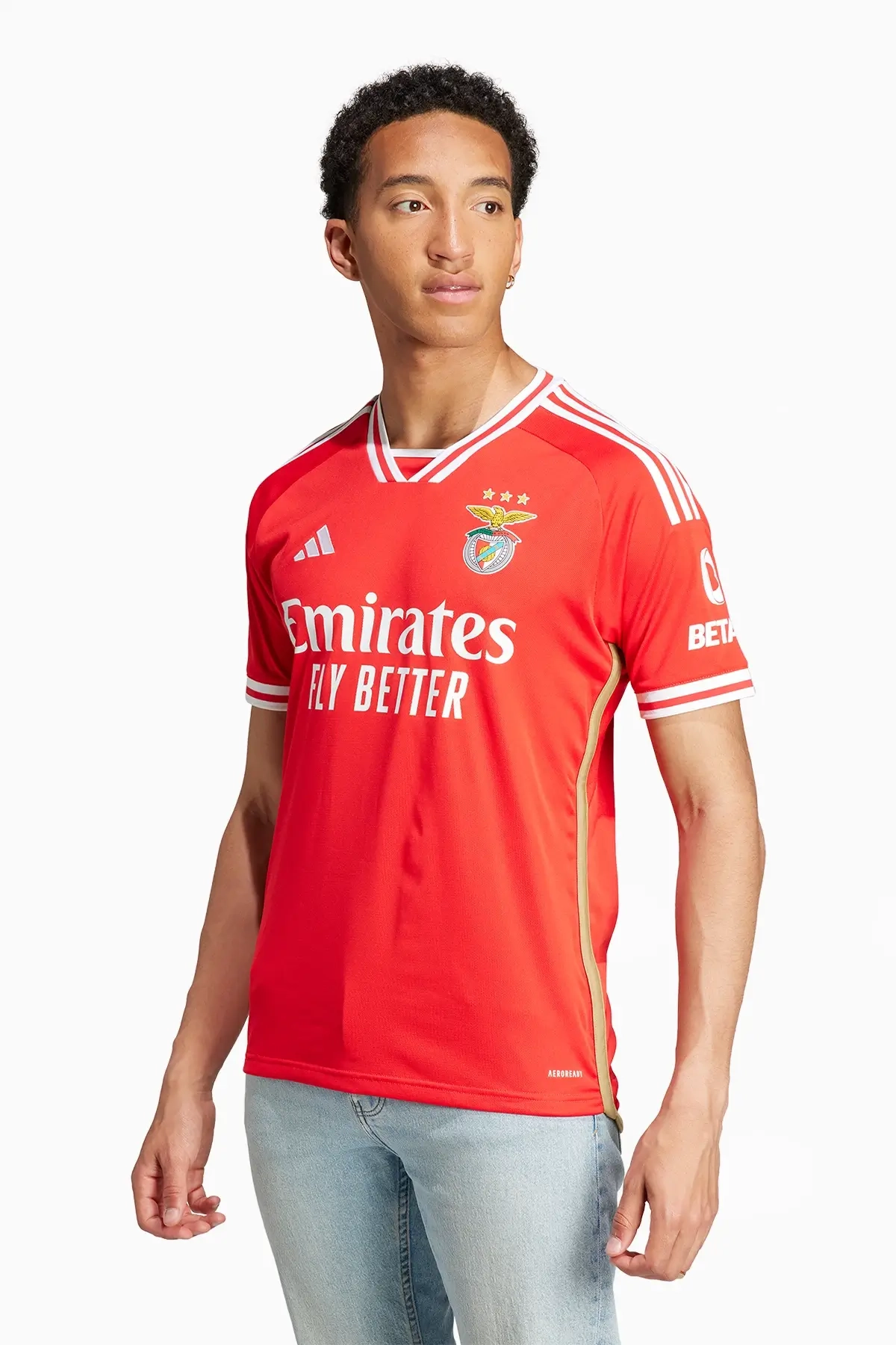 Koszulka adidas SL Benfica 23/24 Domowa Replica - Czerwony