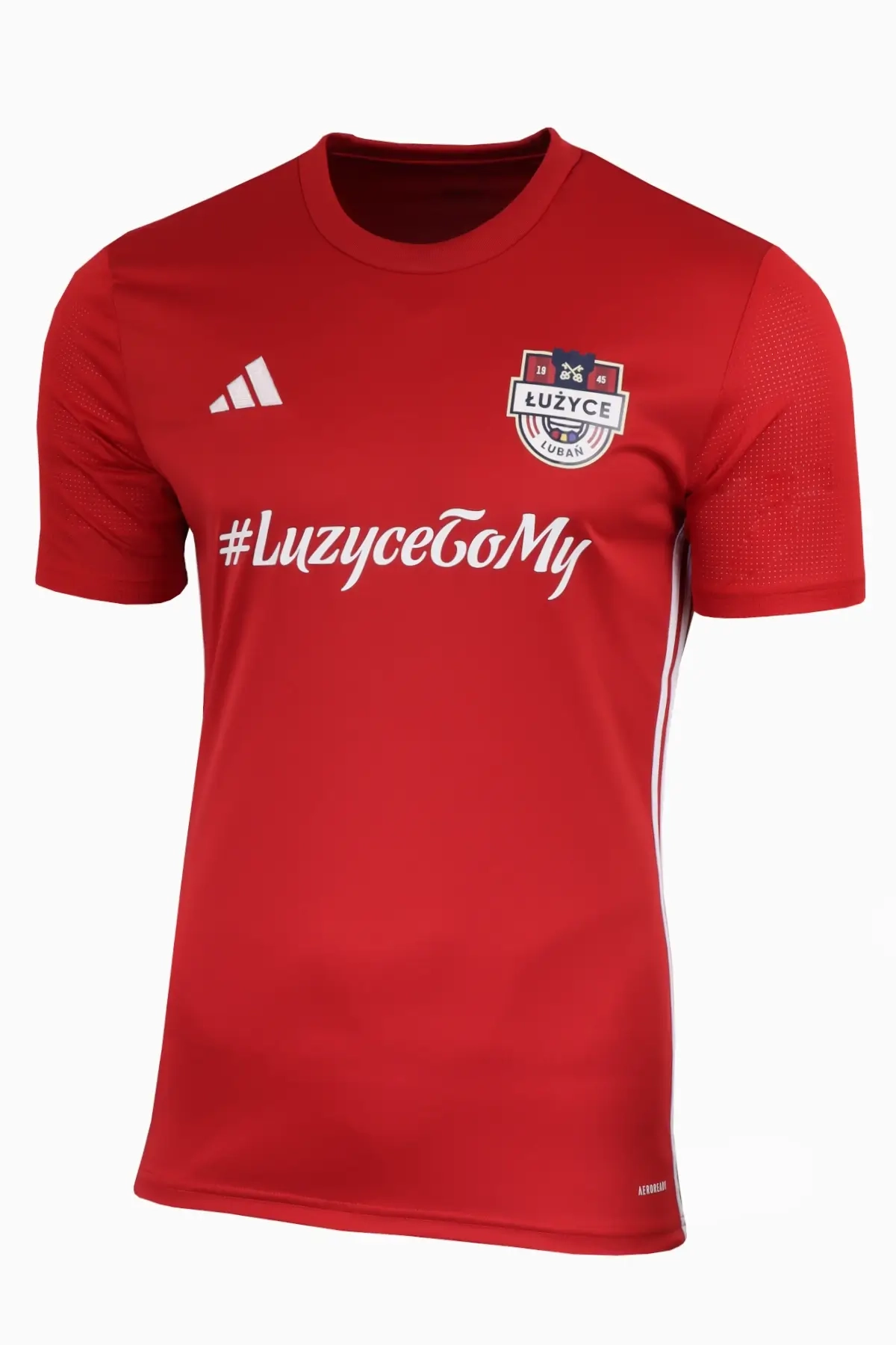Koszulka adidas Łużyce Lubań 23/24 - Czerwony