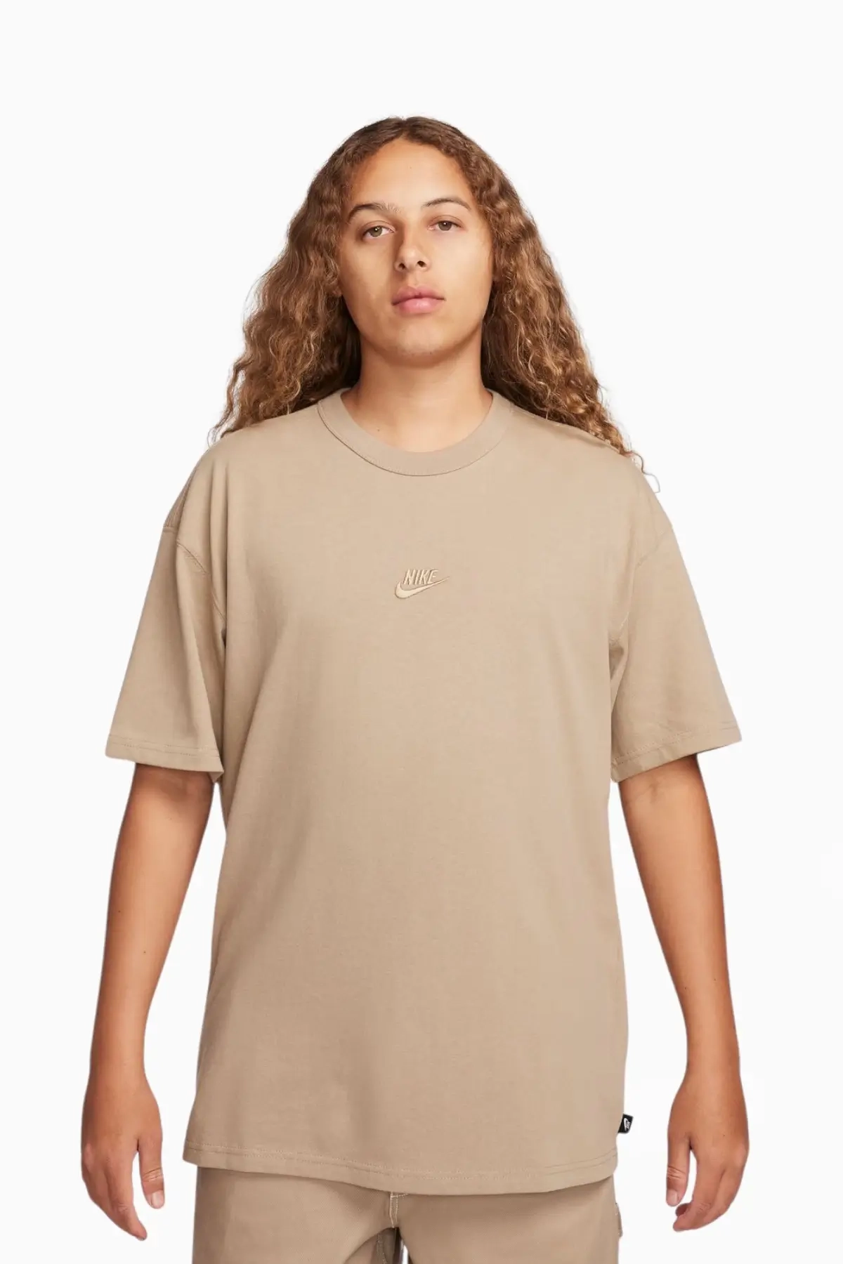 Koszulka Nike Sportswear Premium Essentials - Beżowy