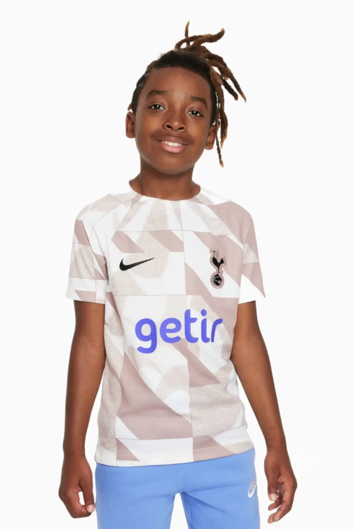 Koszulka Nike Tottenham Hotspur 23/24 Academy Pro Junior - Beżowy