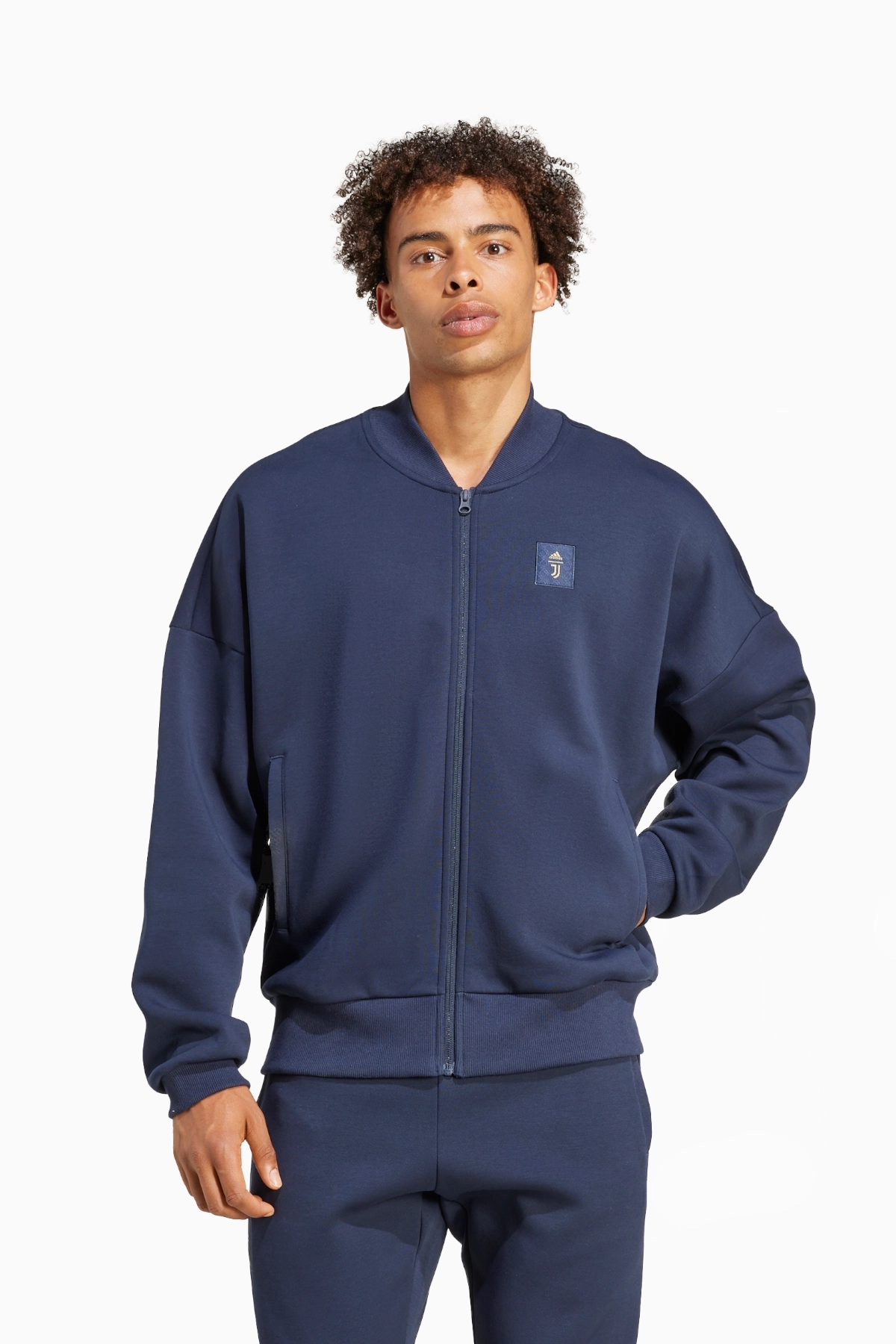 Bluza adidas Juventus FC 24/25 Seasonal Doubleknit - Granatowy