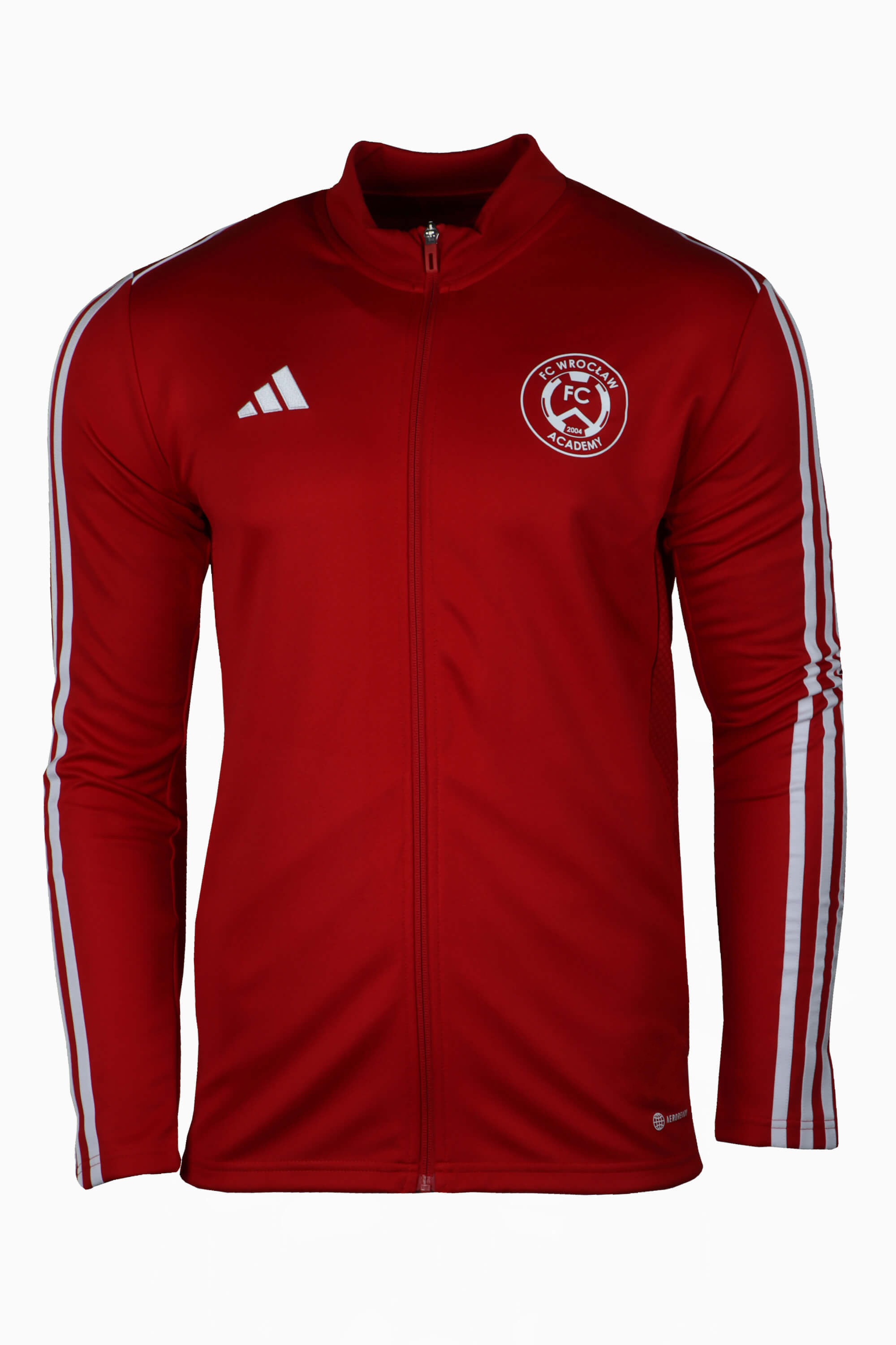 Bluza adidas FC Wrocław Academy 23/24 - Czerwony