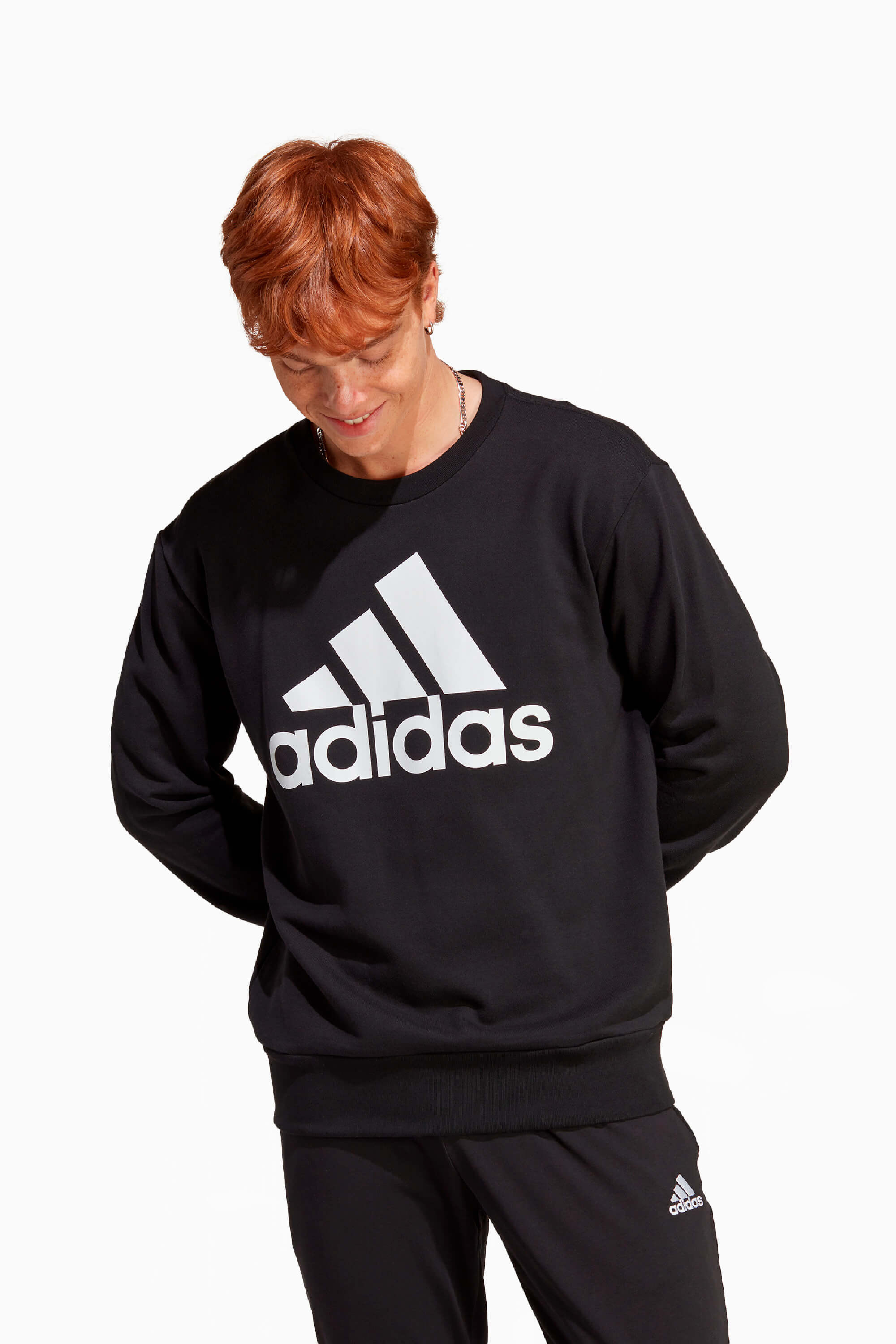Bluza adidas Essentials Big Logo - Czarny