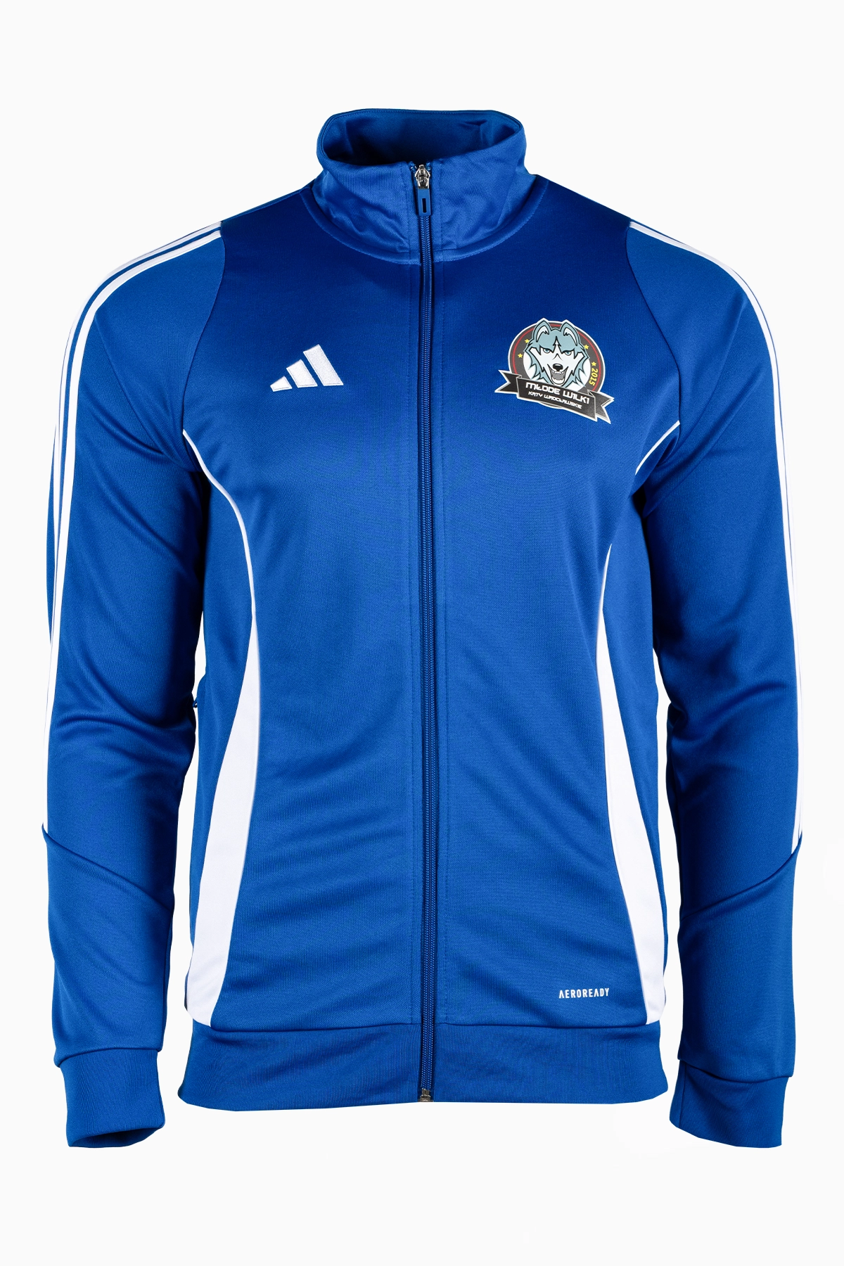 Bluza adidas UKS Młode Wilki Kąty Wrocławskie 24/25 - Niebieski