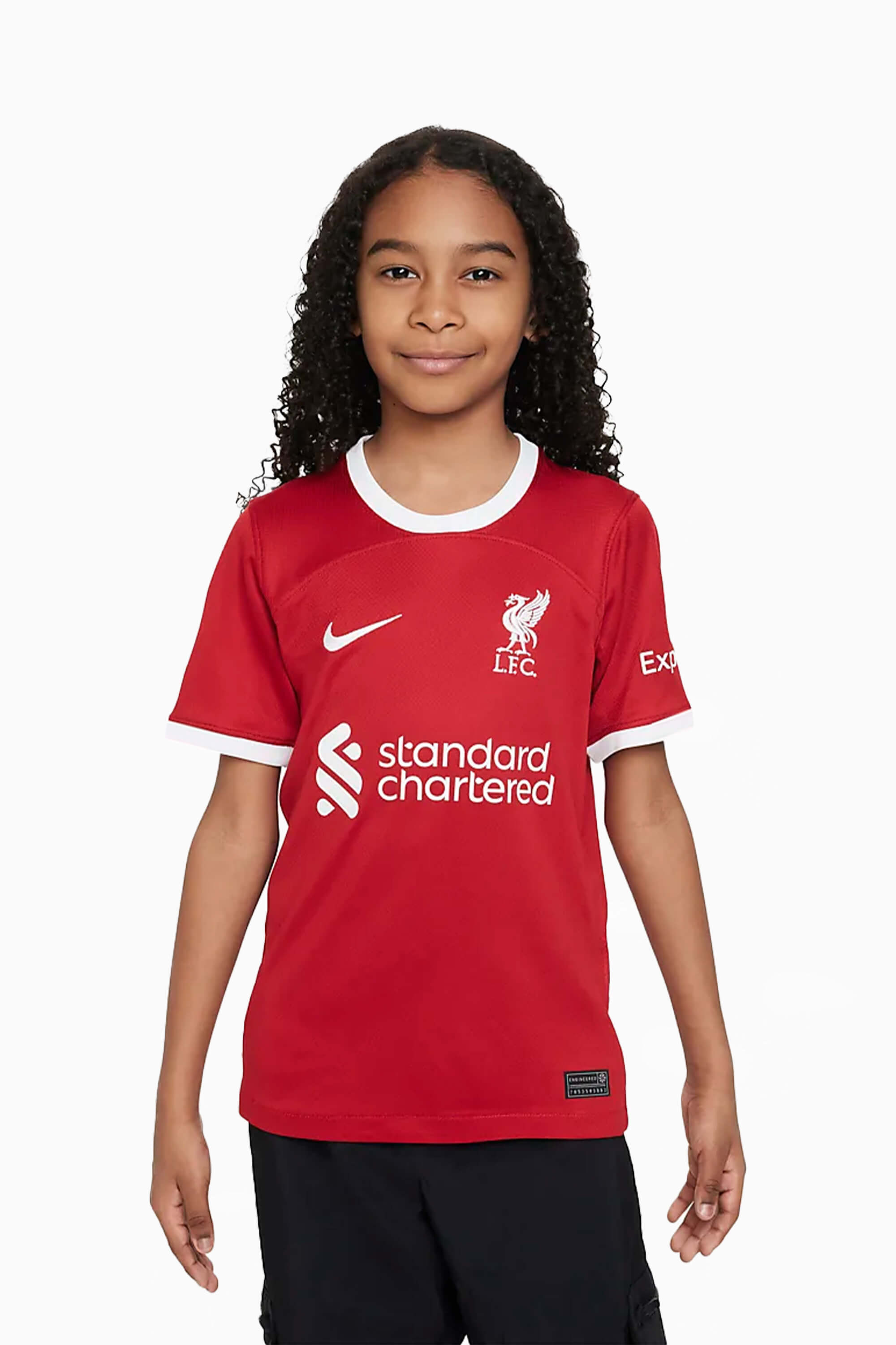 Koszulka Nike Liverpool FC 23/24 Domowa Stadium Junior - Czerwony